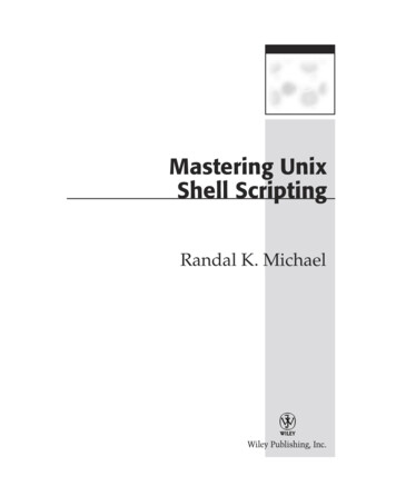 Mastering Unix Shell Scripting - Lagout 