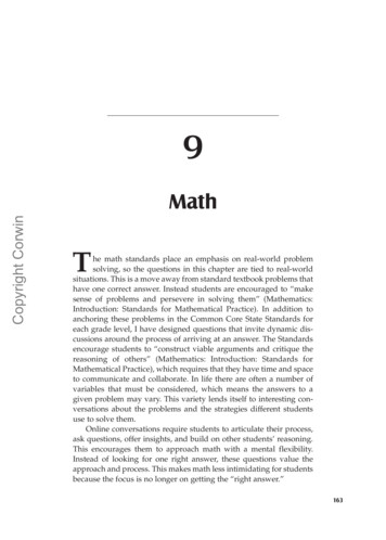 Math - Corwin