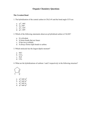 General Organic Chemistry Questions