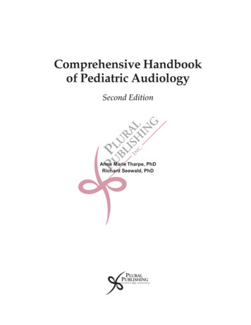 Comprehensive Handbook Of Pediatric Audiology