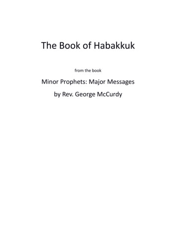 The Book Of Habakkuk - New Christian Bible Study