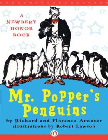 Mr. Popper's Penguins - AMitchellDPA