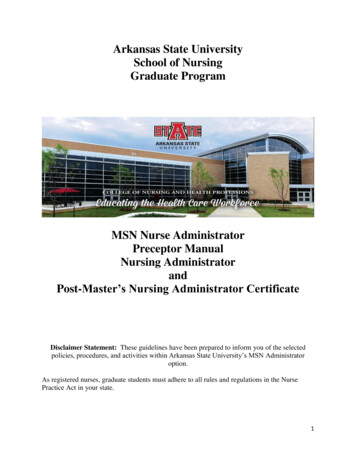 Arkansas State University School Of Nursing Graduate Program