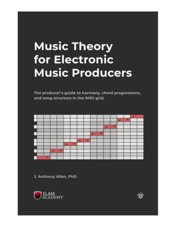 Music Theory For Electronic Music Producers