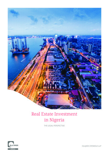 Real Estate Investment In Nigeria