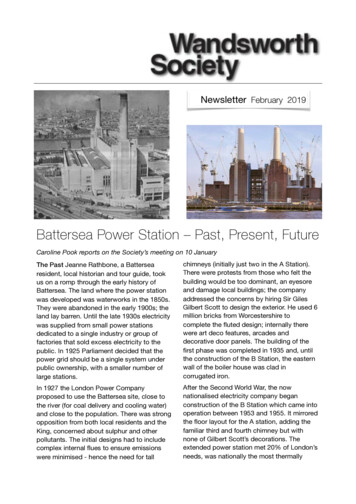 Battersea Power Station - Past, Present, Future - Wandsworth Society