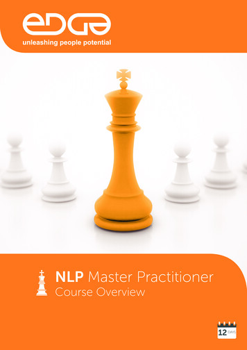 NLP Master Practitioner - Edge NLP