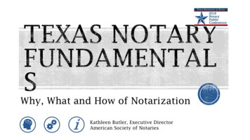 Why, What And How Of Notarization