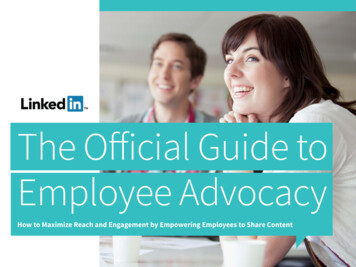 The Official Guide To Employee Advocacy - LinkedIn