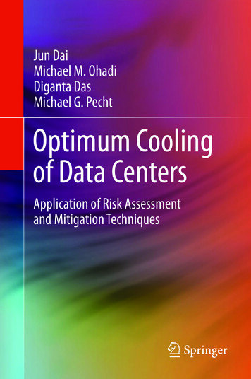 Optimum Cooling Of Data Centers