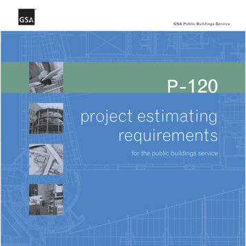 Project Estimating Requirements