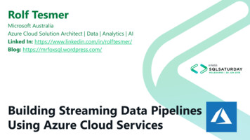 Building Streaming Data Pipelines Using Azure Cloud 
