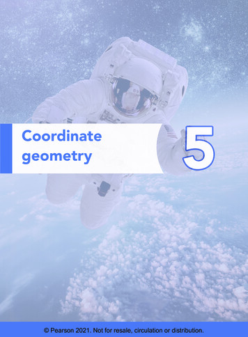 Coordinate Geometry 5 - Pearson