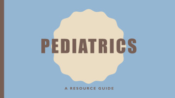 Pediatrics - Harbor–UCLA Medical Center