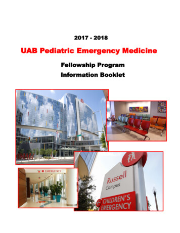 UAB Pediatric Emergency Medicine