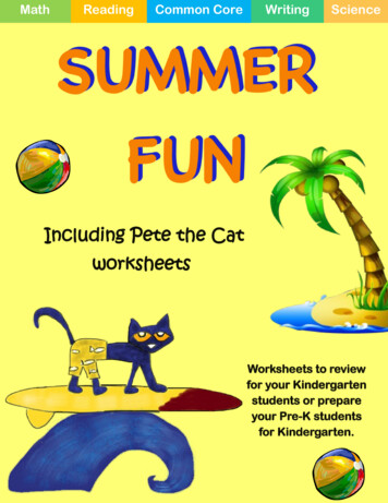 Including Pete The Cat Worksheets