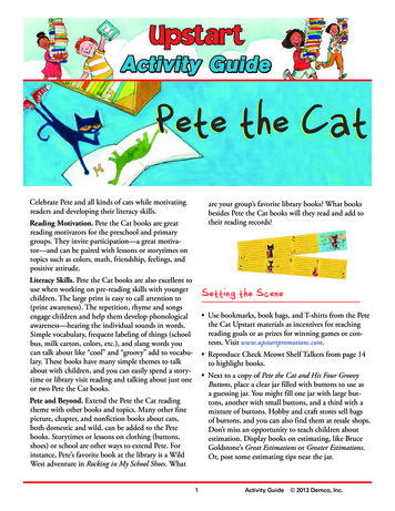 Pete The Cat Activity Guide - Demco