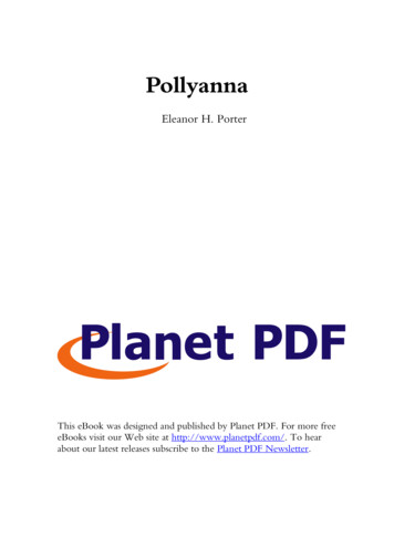 Pollyanna - EBooks Archive By Planet PDF