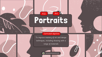 KS2 Art Portraits