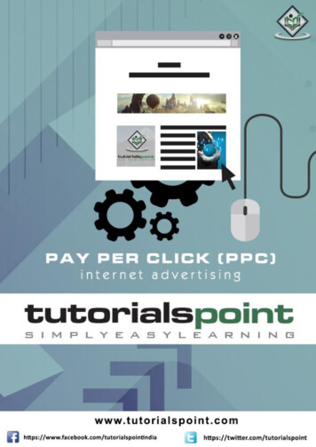 Pay Per Click - Tutorialspoint
