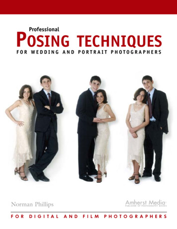 Professional Posing Techniques For Wedding And Portrait .