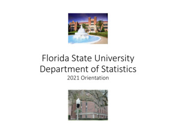 Florida State University Department Of Statistics