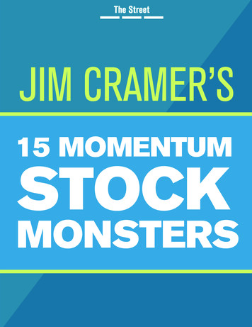 JIM CRAMER'S 15 MOMENTUM STOCK MONSTERS - TheStreet
