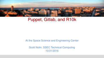 Puppet, Gitlab, And R10k