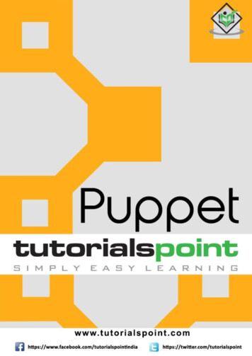 Puppet Tutorial - RxJS, Ggplot2, Python Data Persistence .
