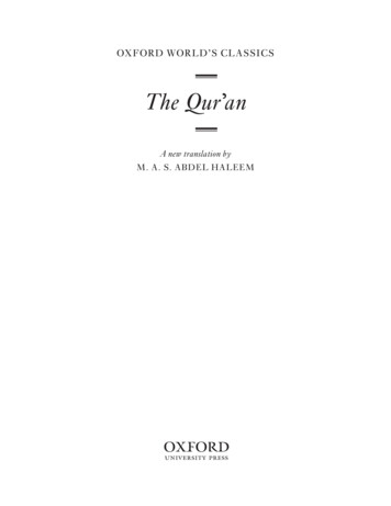 Quran Abdel Haleem Translation - Bahasa Arab