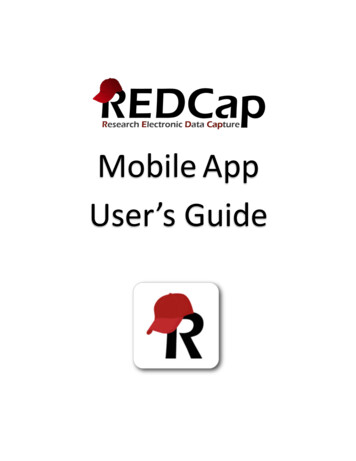 REDCap Mobile App Guide (1) - University Of Florida
