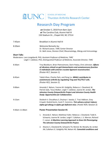 Research Day Program - Med.unc.edu