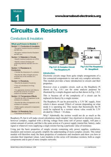 Circuits & Resistors