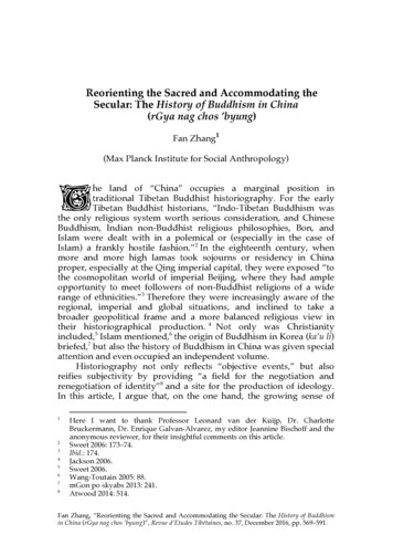 Reorienting The Sacred And Accommodating The Secular: The .