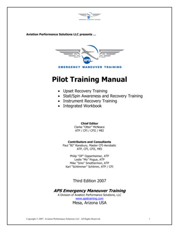 Pilot Training Manual