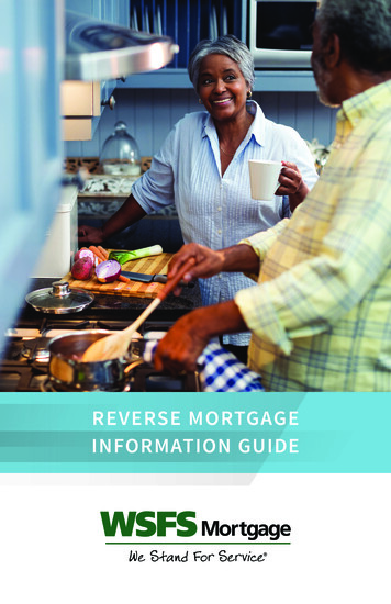 REVERSE MORTGAGE INFORMATION GUIDE - WSFS Bank