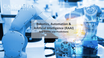 Robotics, Automation & Artificial Intelligence (RAAI)