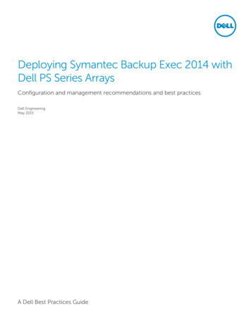 Deploying Symantec Backup Exec 2010 Off Host Function 