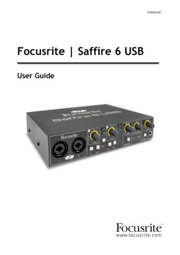 Focusrite Saffire 6 USB