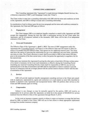 Sample Consulting Agreement Template