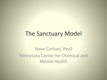 The Sanctuary Model - Center For Practice Transformation