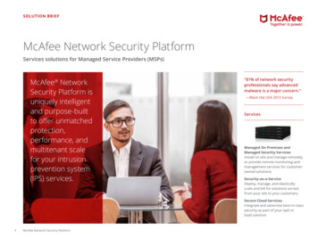 McAfee Network Security Platform Solution Brief