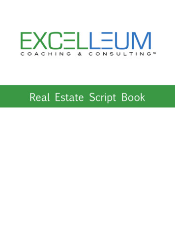 Real Estate Script Book