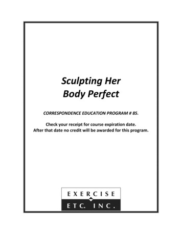 Sculpting Her Body Perfect - Exercise ETC