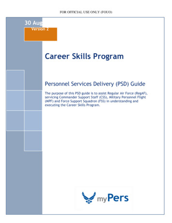 Career Skills Program - DOD SkillBridge