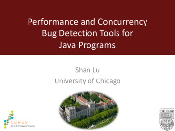 Performance And Concurrency Bug Detection Tools For Java Programs
