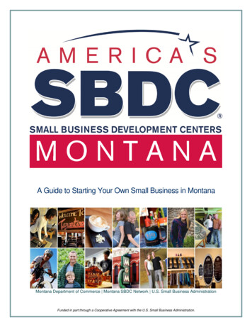 A Guide To Starting Your Own Small Business In Montana