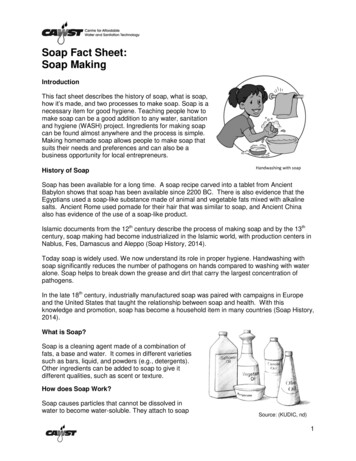 Soap Making Fact Sheet - Global Handwashing