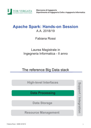 Apache Spark:Hands-onSession