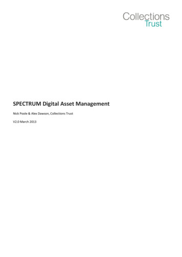 SPECTRUM Digital Asset Management - Collections Trust